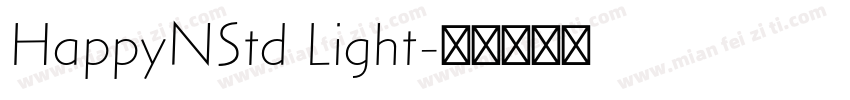 HappyNStd Light字体转换